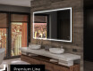 Badrumsspegel med LED-belysning Spegel L49 #3