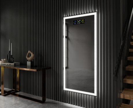 Vertikal Badrumsspegel med LED-belysning Spegel L01 #8