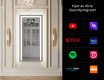 Vertikal Badrumsspegel med LED-belysning Spegel L11 #2