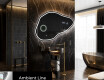 LED Badrumsspegel med oregelbunden form P223 #3