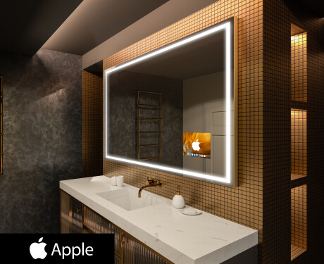 SMART Badrumsspegel med belysning LED L49 Apple