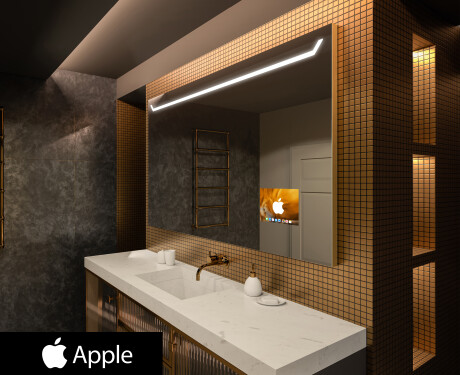 Badrumsspeglar SMART LED L128 Apple