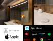 Badrumsspeglar SMART LED L128 Apple #2
