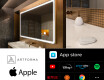 Badrumsspeglar SMART LED L136 Apple #2