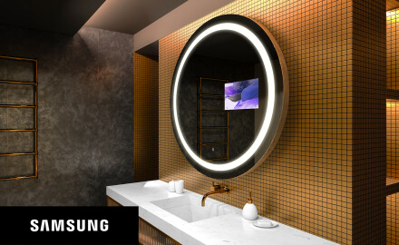 Rund spegel med belysning LED SMART L33 Samsung