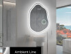 LED Badrumsspegel med oregelbunden form E222 #3